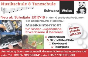 Musikkurse Heidenau Dresden Musikunterricht